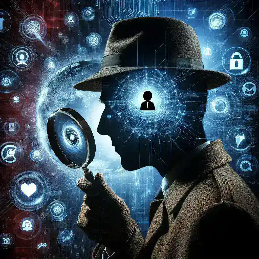 "Imagem de uma tela de smartphone exibindo uma conta do Instagram anônima, com seguidores e publicações, ilustrando o tema da exploração de perfis anônimos na rede social."