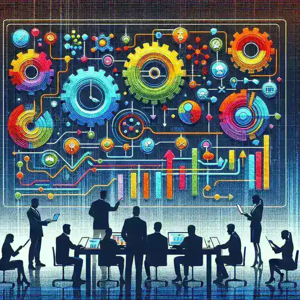 "Visão geral de softwares de gerenciamento de projetos com interface amigável e recursos colaborativos, destacando opções ideais para equipes em busca de eficiência e organização."